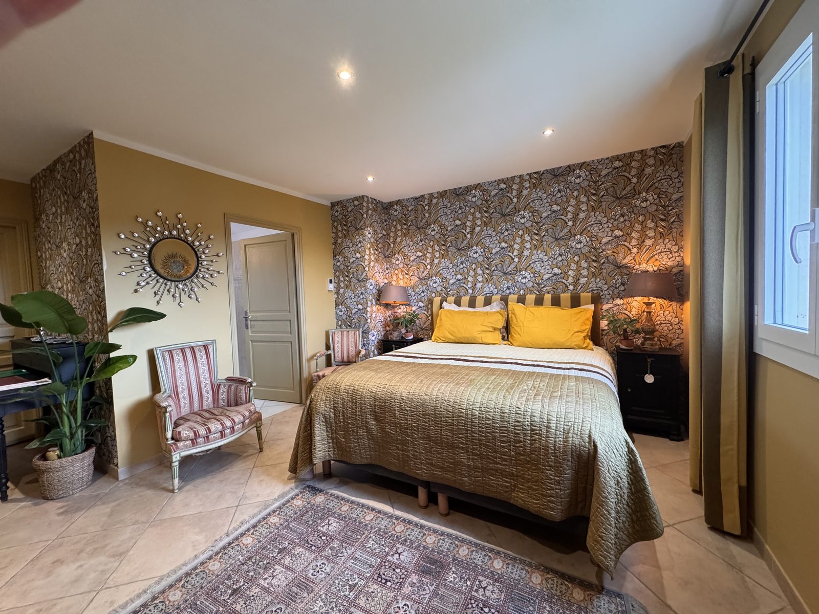 Suite Tournesol, chambre